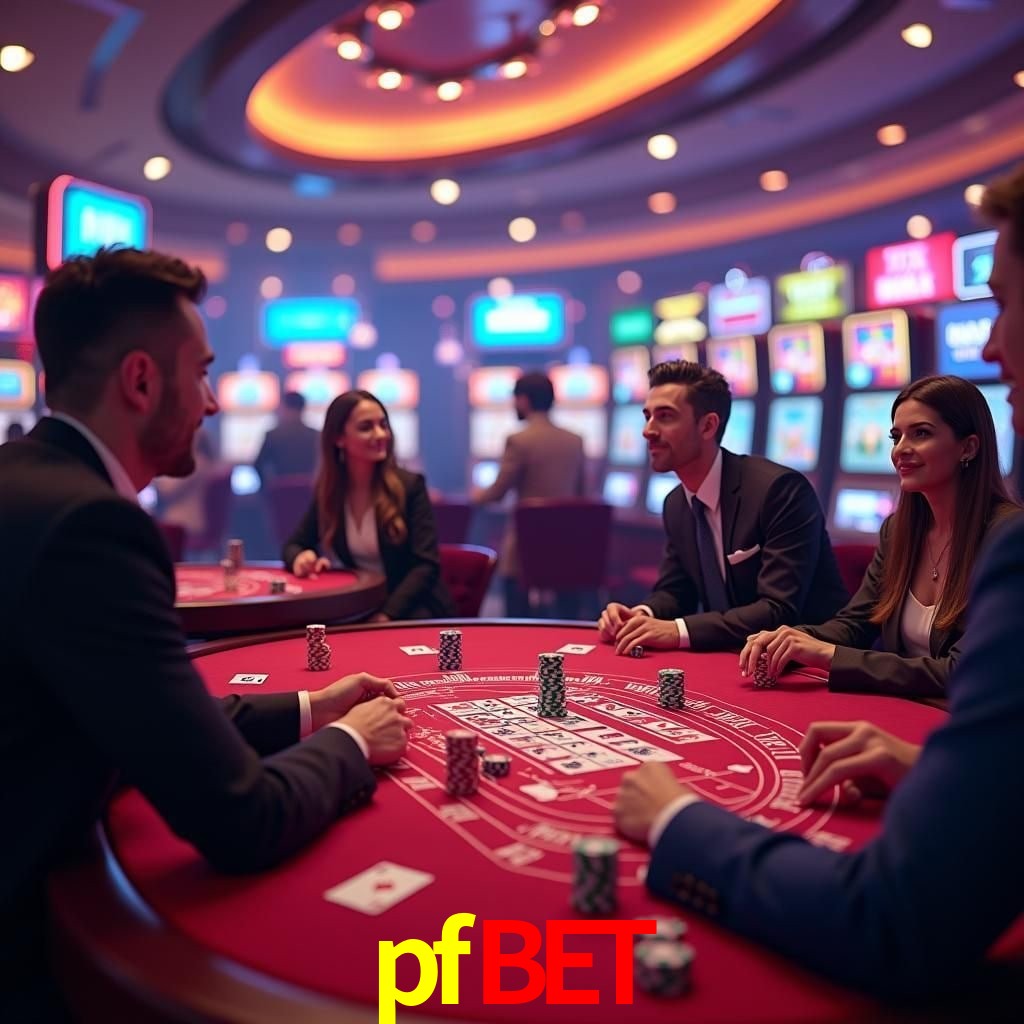 Interface do App pfbet